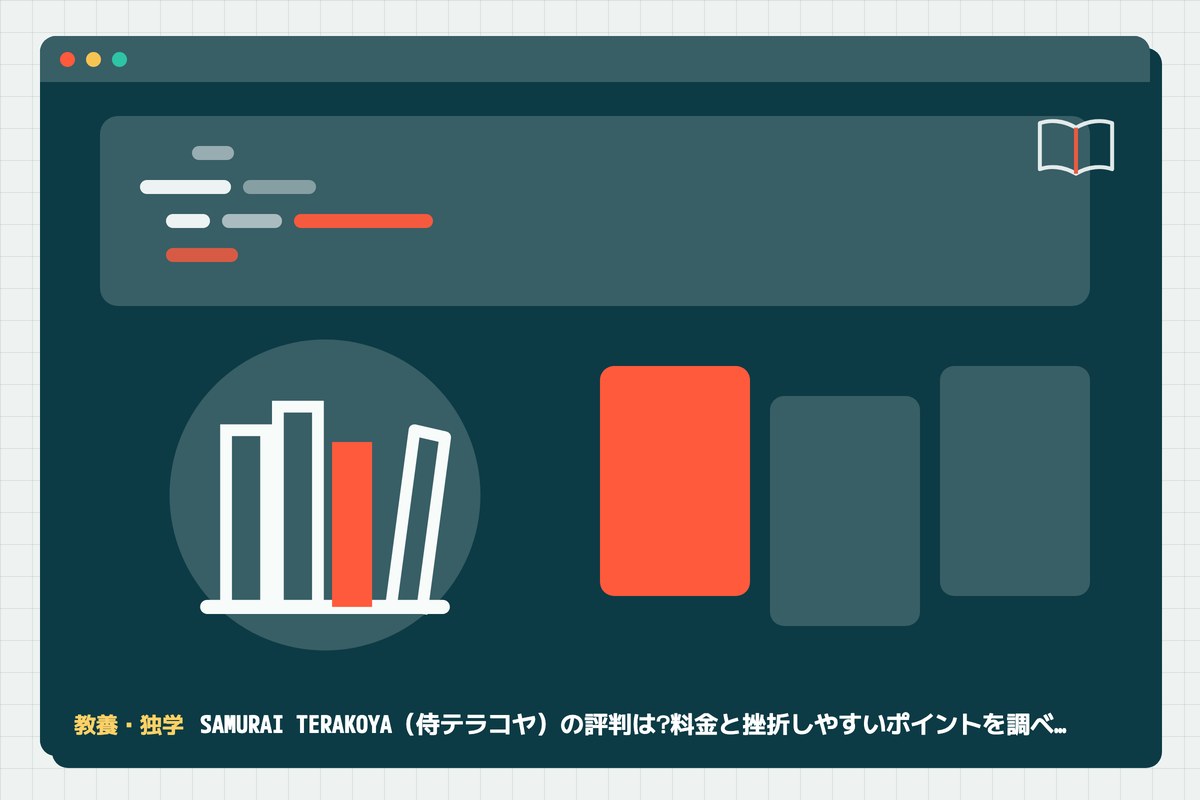 samurai-terakoya-hyobanの記事のアイキャッチ(エディタ画面とカテゴリの図柄)